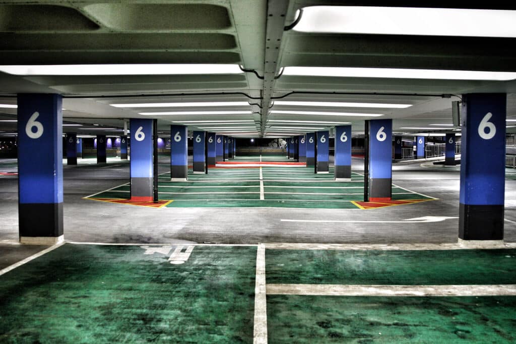 Parking désert